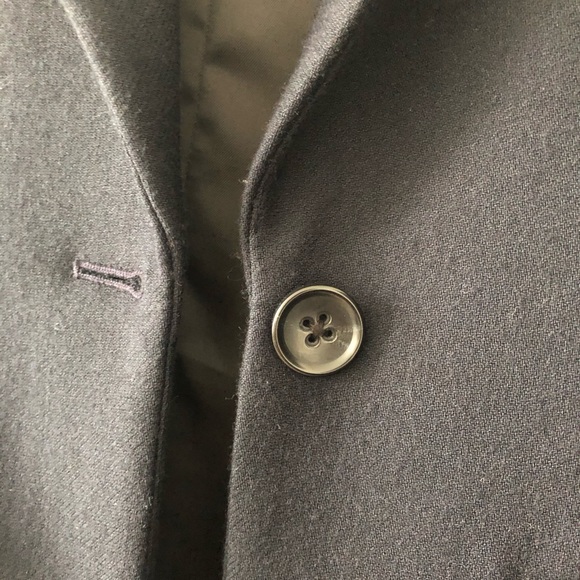 Asobio Navi Blue Wool Slim Coat - Picture 6 of 12